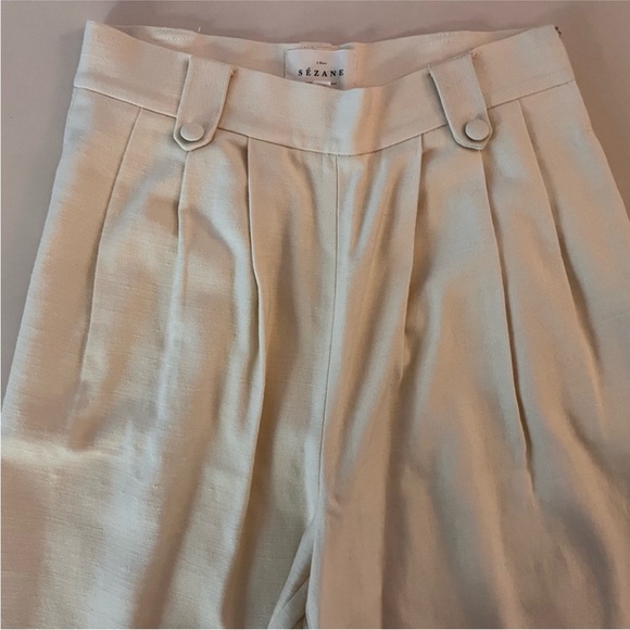 Sezane Loulou Trousers Wide-Leg pants - Picture 5 of 7